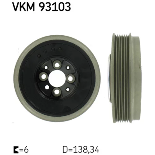 Remenica kľukového hriadeľa SKF VKM 93103