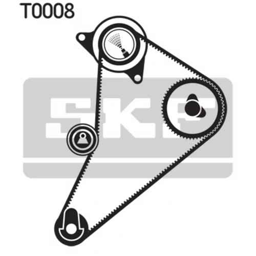 Sada ozubeného remeňa VKMA 04300 /SKF/ - obr. 1