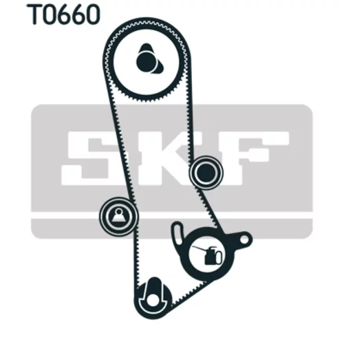 Sada ozubeného remeňa VKMA 91201 /SKF/ - obr. 1