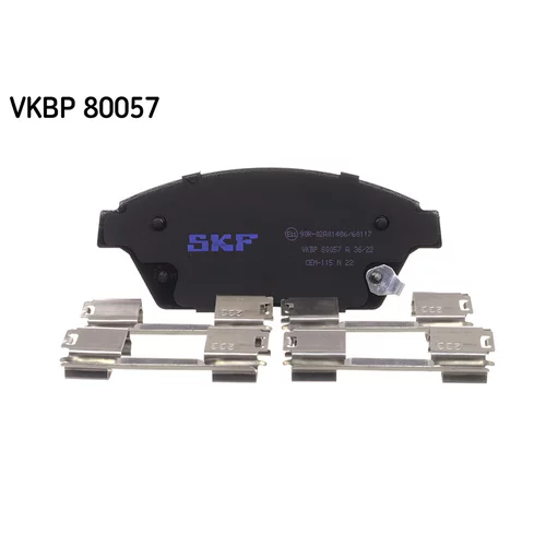 Sada brzdových platničiek kotúčovej brzdy VKBP 80057 A /SKF/ - obr. 4