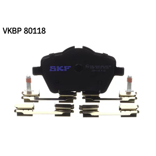 Sada brzdových platničiek kotúčovej brzdy VKBP 80118 /SKF/ - obr. 1