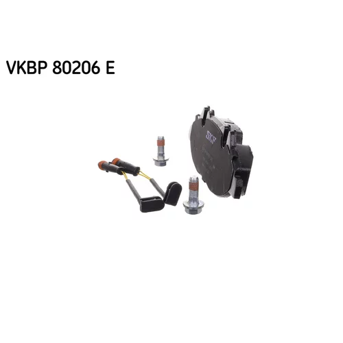 Sada brzdových platničiek kotúčovej brzdy VKBP 80206 E /SKF/ - obr. 1