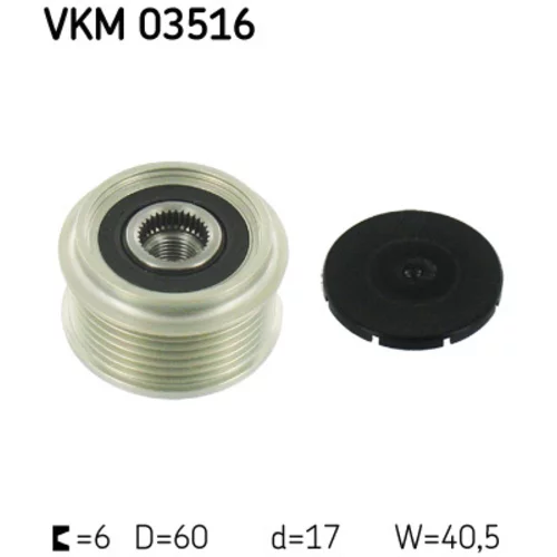 Voľnobežka alternátora VKM 03516 /SKF/