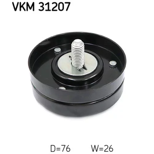 Vratná/vodiaca kladka rebrovaného klinového remeňa VKM 31207 /SKF/ - obr. 1