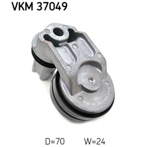 Vratná/vodiaca kladka rebrovaného klinového remeňa VKM 37049 /SKF/ - obr. 1