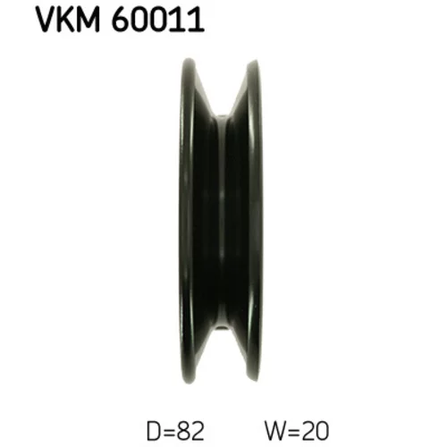 Vratná/vodiaca kladka klinového remeňa VKM 60011 /SKF/ - obr. 3