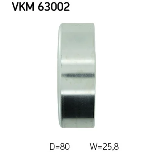 Vratná/vodiaca kladka rebrovaného klinového remeňa VKM 63002 /SKF/ - obr. 2