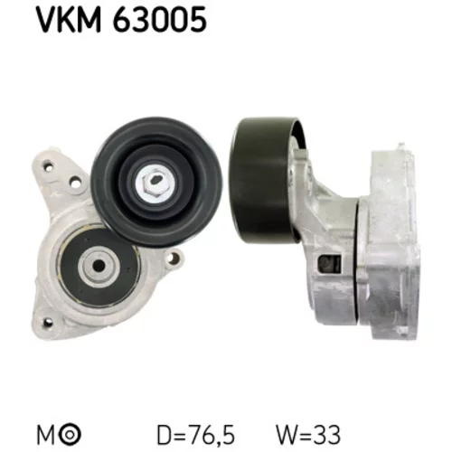 Napinák rebrovaného klinového remeňa SKF VKM 63005