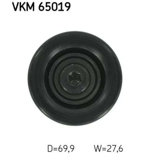 Vratná/vodiaca kladka rebrovaného klinového remeňa VKM 65019 /SKF/ - obr. 1