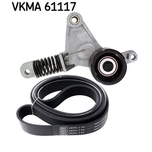 Ozubený klinový remeň - Sada SKF VKMA 61117
