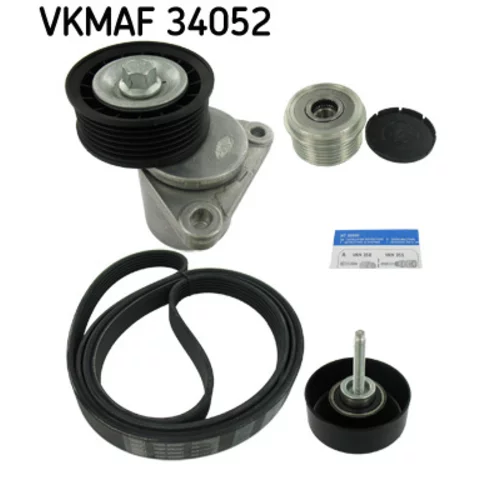 Ozubený klinový remeň - Sada SKF VKMAF 34052