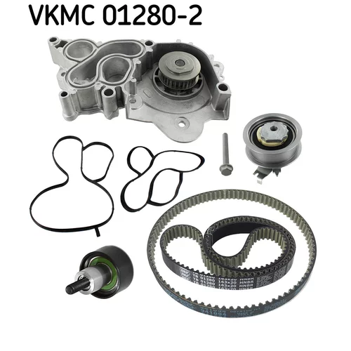 Vodné čerpadlo + sada ozubeného remeňa SKF VKMC 01280-2