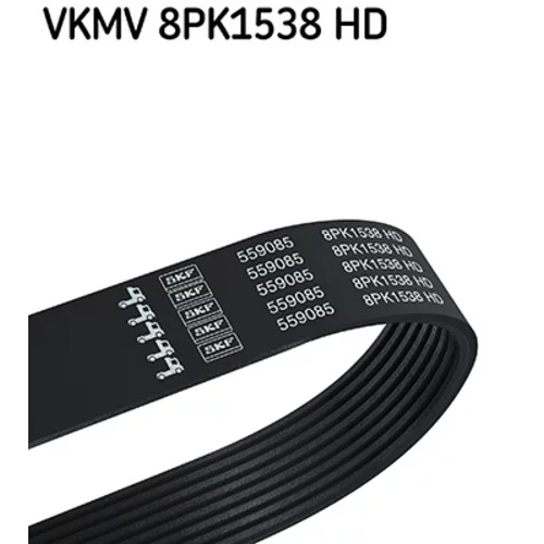 Ozubený klinový remeň SKF VKMV 8PK1538 HD