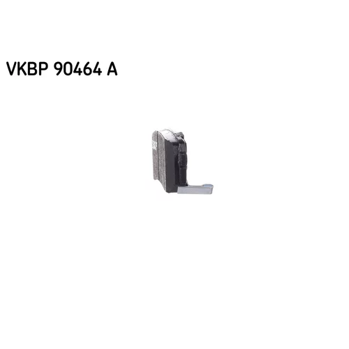 Sada brzdových platničiek kotúčovej brzdy VKBP 90464 A /SKF/ - obr. 3