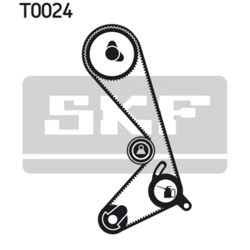 Sada ozubeného remeňa VKMA 06204 /SKF/ - obr. 1
