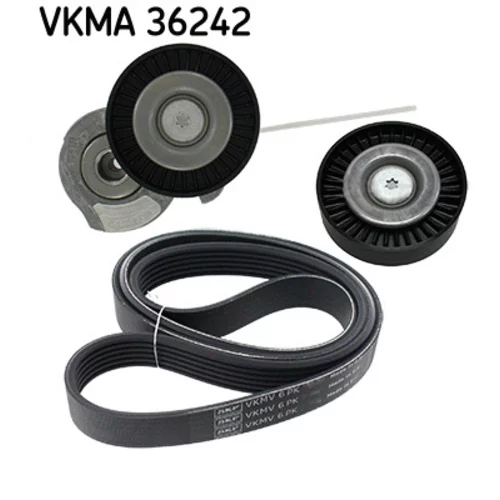 Ozubený klinový remeň - Sada SKF VKMA 36242