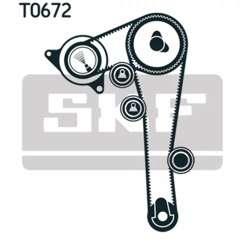 Sada ozubeného remeňa VKMA 92513 /SKF/ - obr. 1