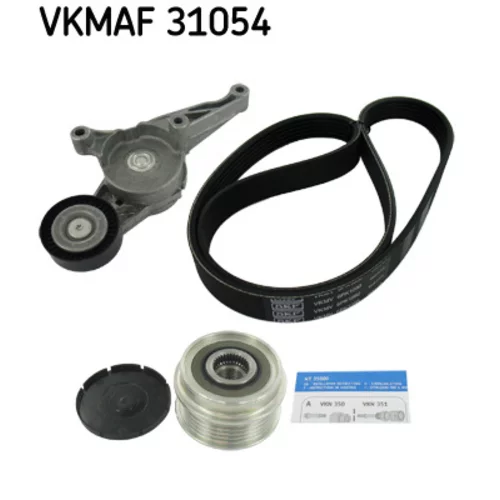 Ozubený klinový remeň - Sada SKF VKMAF 31054