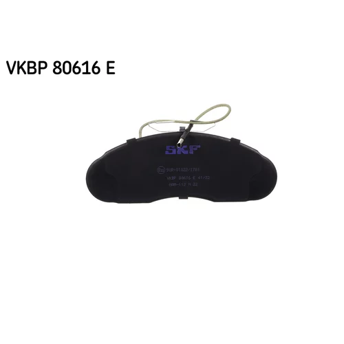 Sada brzdových platničiek kotúčovej brzdy SKF VKBP 80616 E