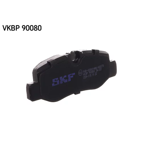 Sada brzdových platničiek kotúčovej brzdy VKBP 90080 /SKF/