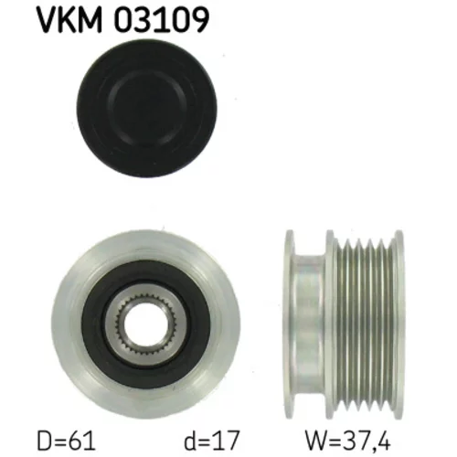 Voľnobežka alternátora SKF VKM 03109