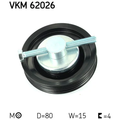 Napinák rebrovaného klinového remeňa VKM 62026 /SKF/ - obr. 1