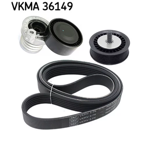 Ozubený klinový remeň - Sada SKF VKMA 36149