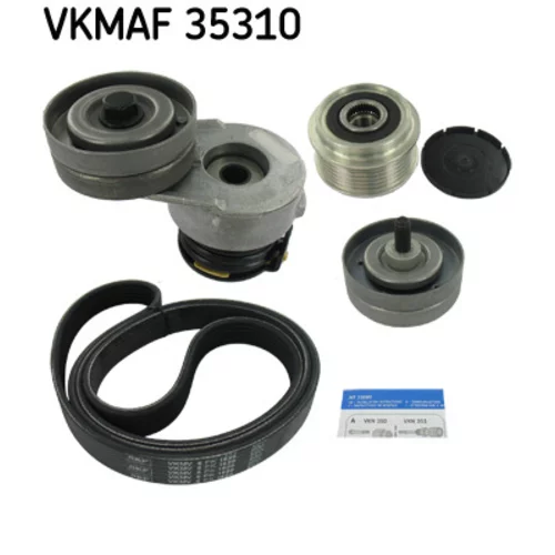 Ozubený klinový remeň - Sada SKF VKMAF 35310