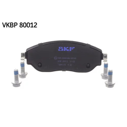 Sada brzdových platničiek kotúčovej brzdy VKBP 80012 /SKF/ - obr. 1