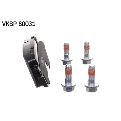 Sada brzdových platničiek kotúčovej brzdy VKBP 80031 /SKF/ - obr. 3