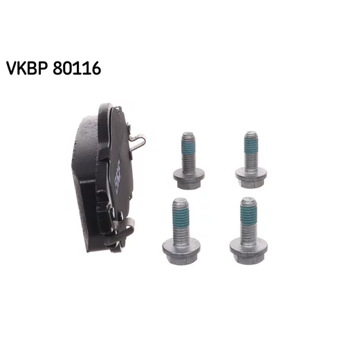 Sada brzdových platničiek kotúčovej brzdy VKBP 80116 /SKF/ - obr. 3