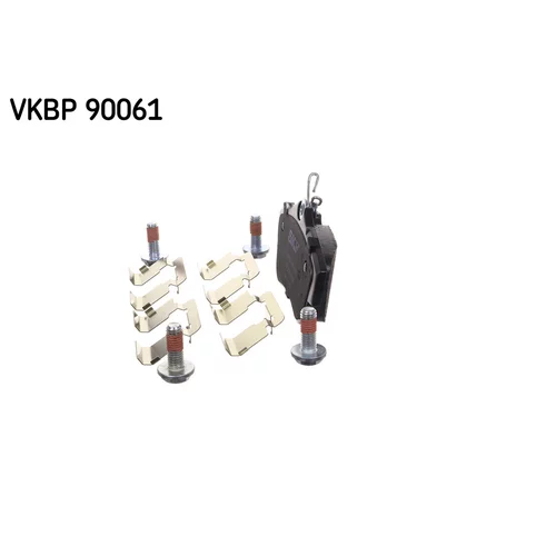 Sada brzdových platničiek kotúčovej brzdy VKBP 90061 /SKF/ - obr. 1