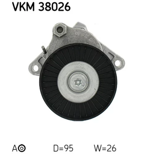 Napinák rebrovaného klinového remeňa VKM 38026 /SKF/ - obr. 2