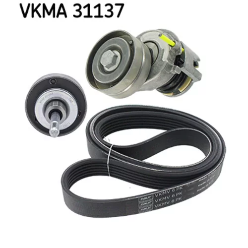 Ozubený klinový remeň - Sada VKMA 31137 /SKF/ - obr. 1