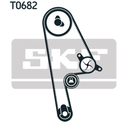 Sada ozubeného remeňa VKMA 93019 /SKF/ - obr. 1