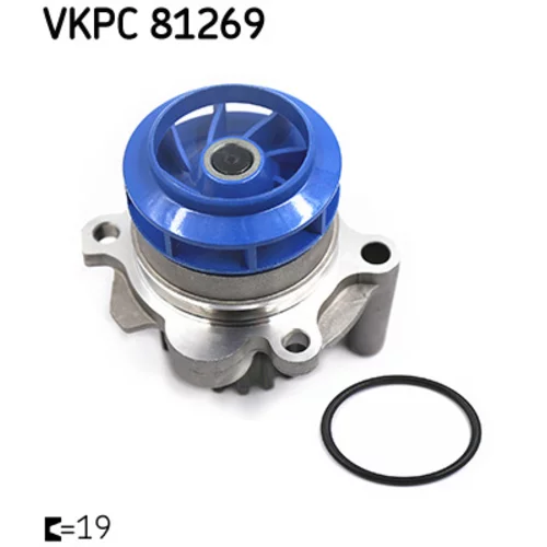 Vodné čerpadlo, chladenie motora VKPC 81269 /SKF/ - obr. 4