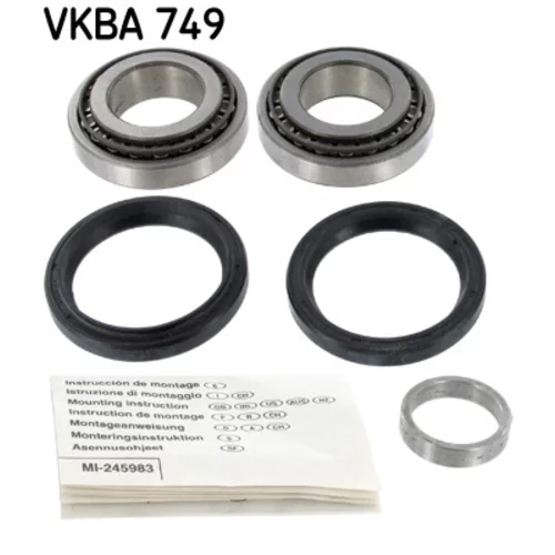 Ložisko kolesa - opravná sada SKF VKBA 749