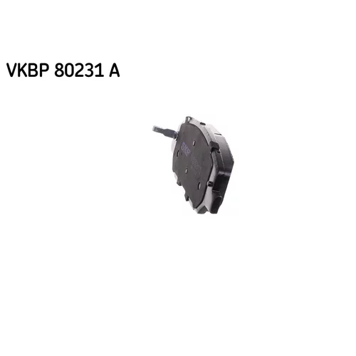 Sada brzdových platničiek kotúčovej brzdy VKBP 80231 A /SKF/ - obr. 1