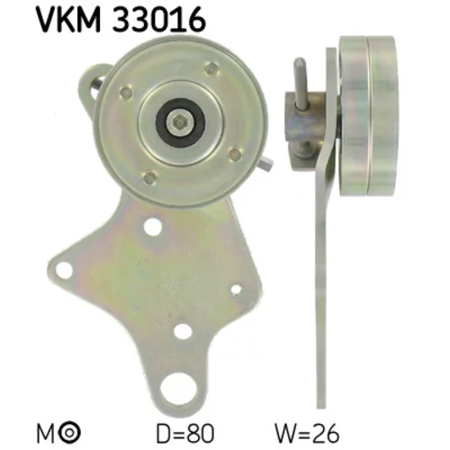 Napinák rebrovaného klinového remeňa SKF VKM 33016