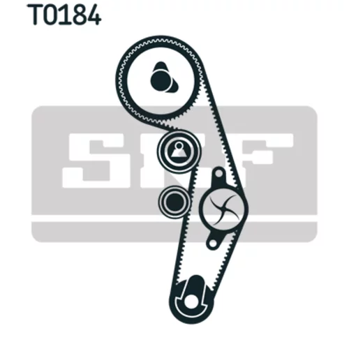 Sada ozubeného remeňa VKMA 01250 /SKF/ - obr. 1