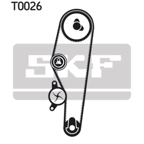 Sada ozubeného remeňa VKMA 02700 /SKF/ - obr. 1