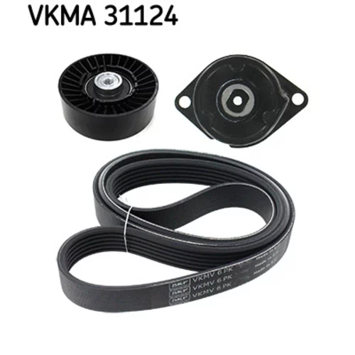 Ozubený klinový remeň - Sada VKMA 31124 /SKF/ - obr. 2