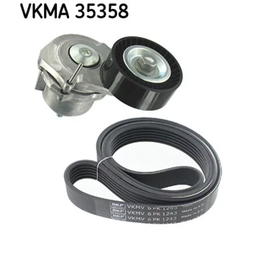 Ozubený klinový remeň - Sada SKF VKMA 35358