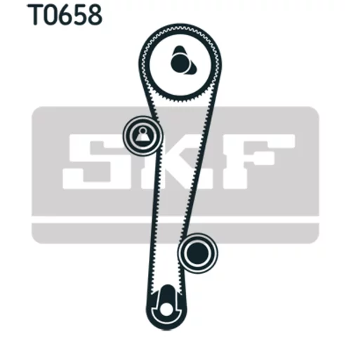 Sada ozubeného remeňa VKMA 95655 /SKF/ - obr. 1