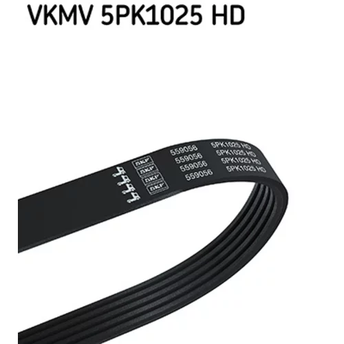 Ozubený klinový remeň SKF VKMV 5PK1025 HD