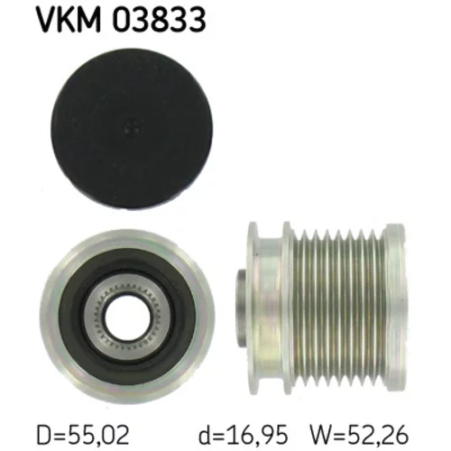 Voľnobežka alternátora SKF VKM 03833