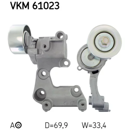 Napinák rebrovaného klinového remeňa SKF VKM 61023