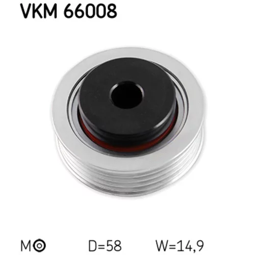 Napinák rebrovaného klinového remeňa VKM 66008 /SKF/ - obr. 4