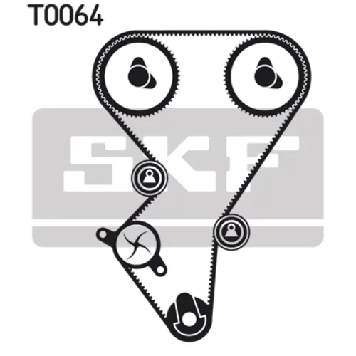 Sada ozubeného remeňa VKMA 03210 /SKF/ - obr. 1