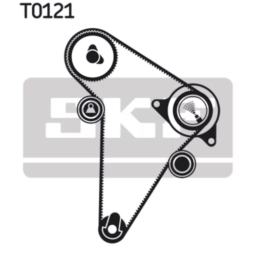 Sada ozubeného remeňa VKMA 03300 /SKF/ - obr. 1